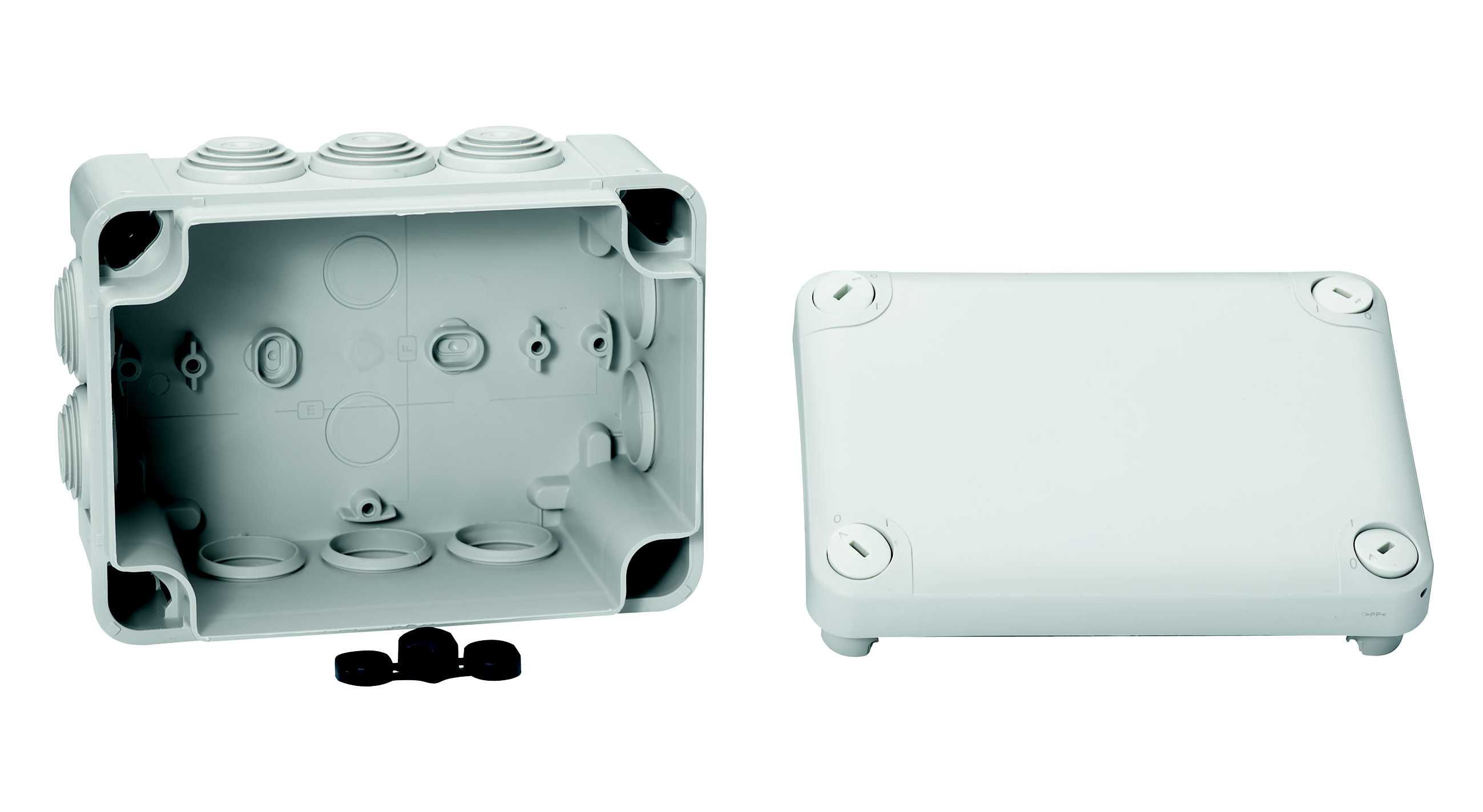 Schneider Electric - Brannboks 150x105x80 Grå