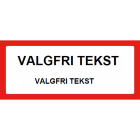 Melbye - Farvannsskilt underskilt