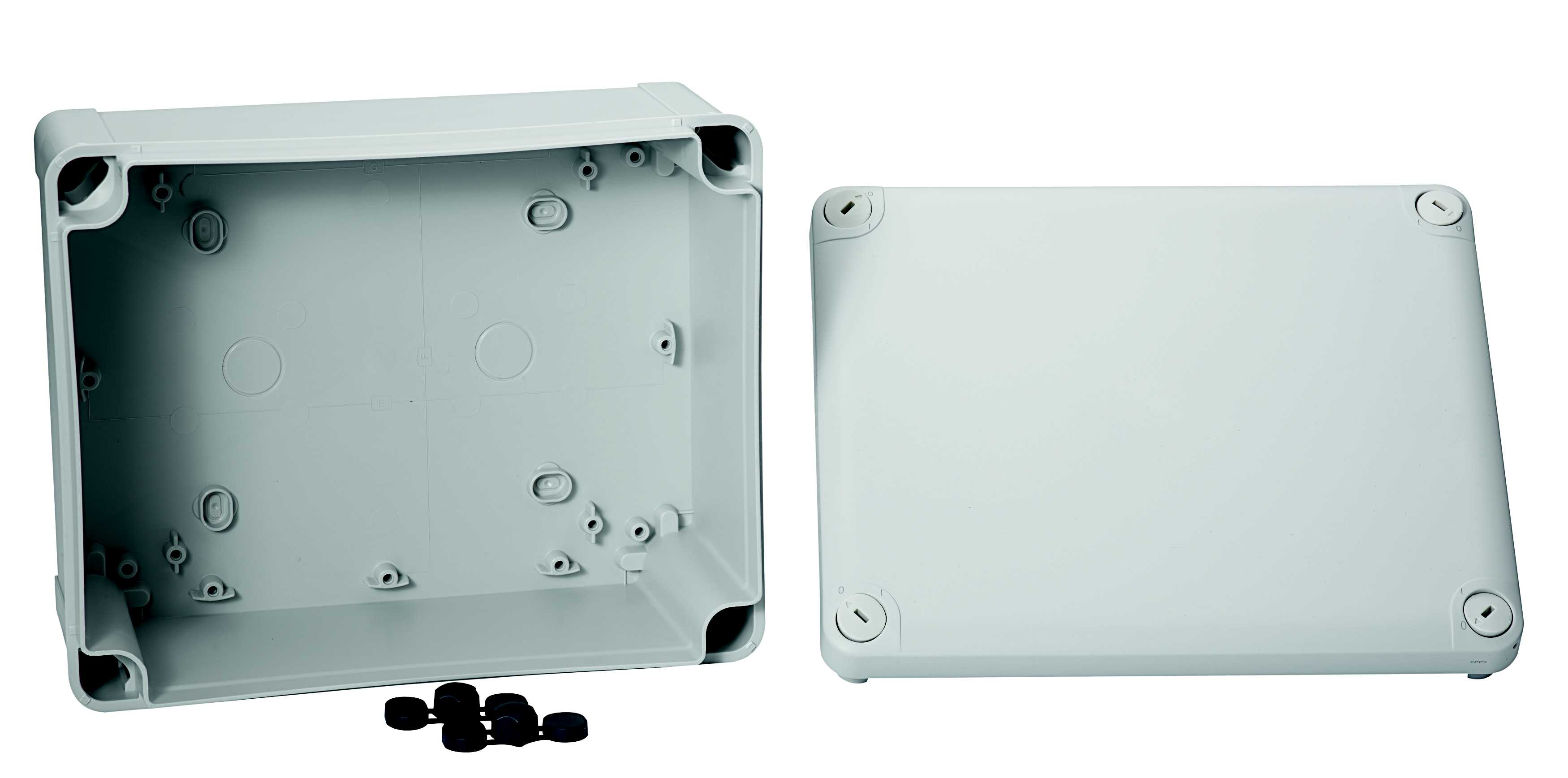 Schneider Electric - Koblingsboks 225x175x100 Grå slett