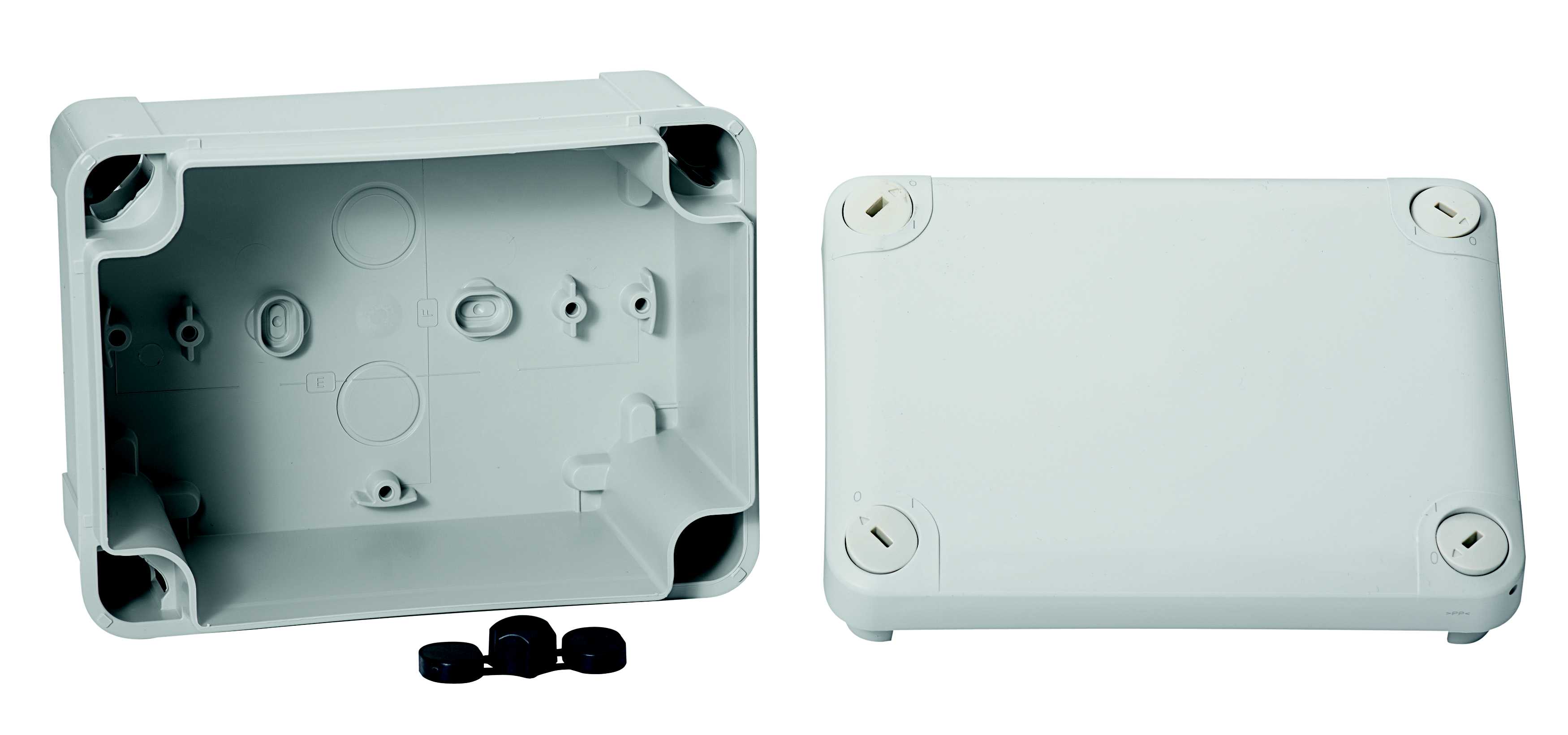 Schneider Electric - Koblingsboks 150x105x80 Grå slett