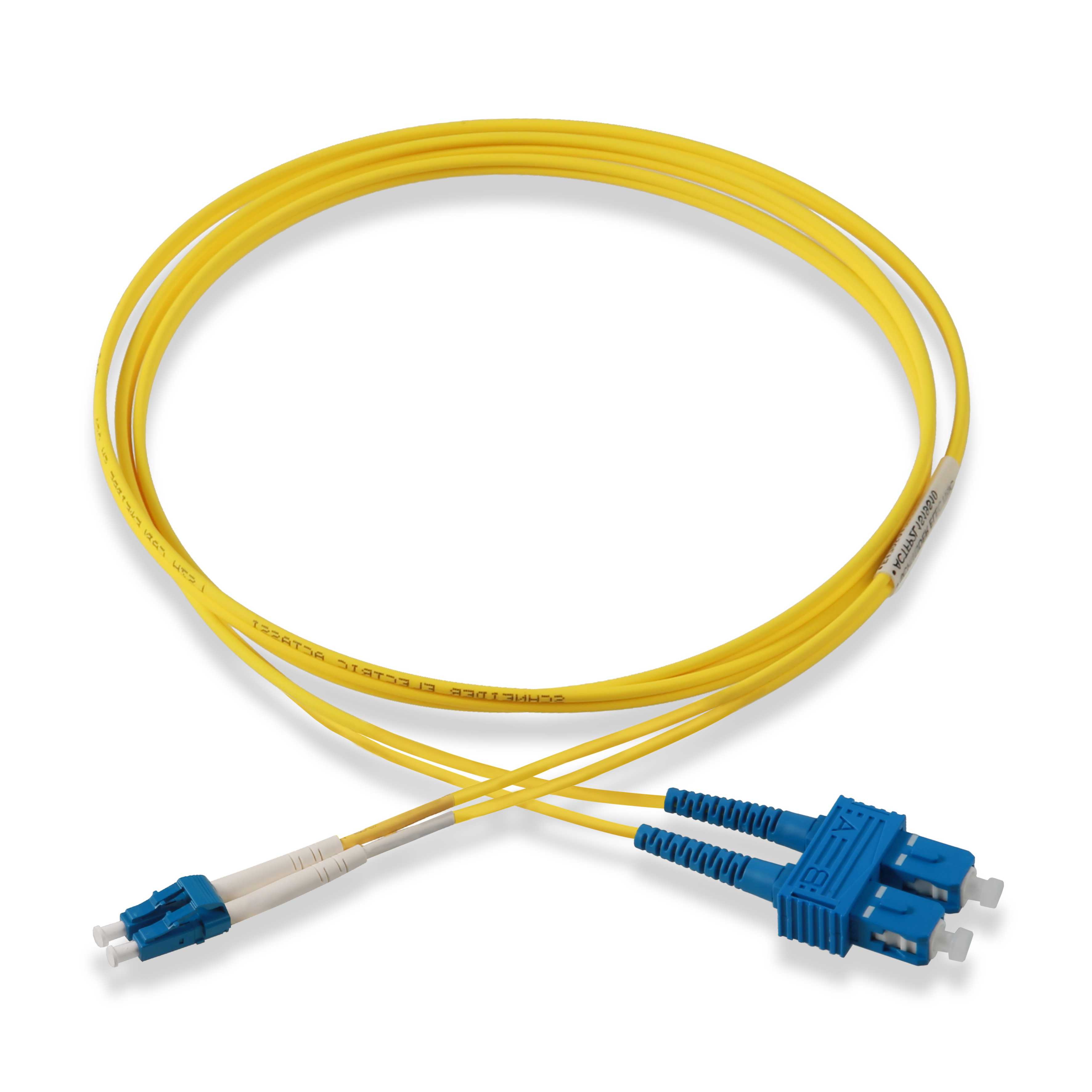 Schneider Electric - Actassi fiber patchkabel - OS1/OS2 9/125 - SCd-LCd - LSZH - 3m