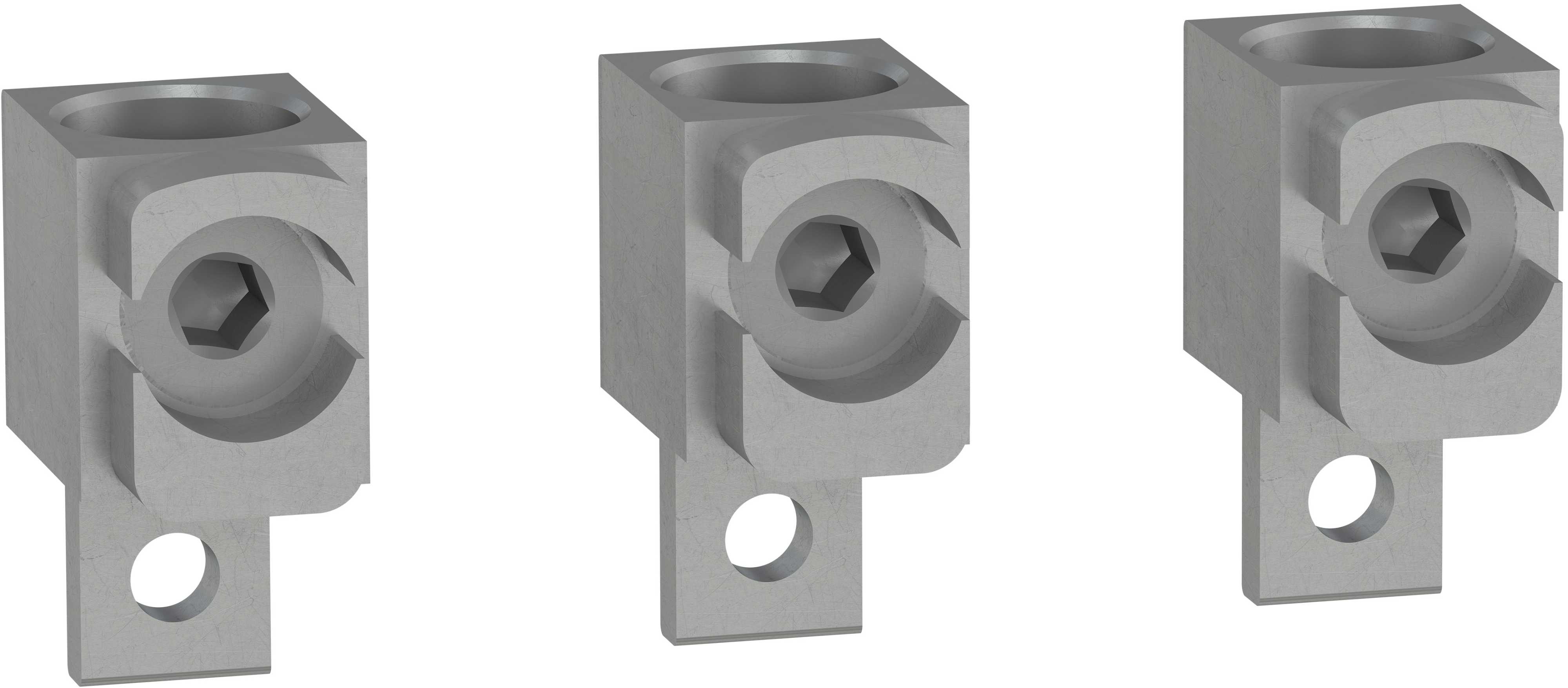 Schneider Electric - Klemmer for  NSX/INS opp til 250A, 120-240mm2 Al/Cu, 3 stk