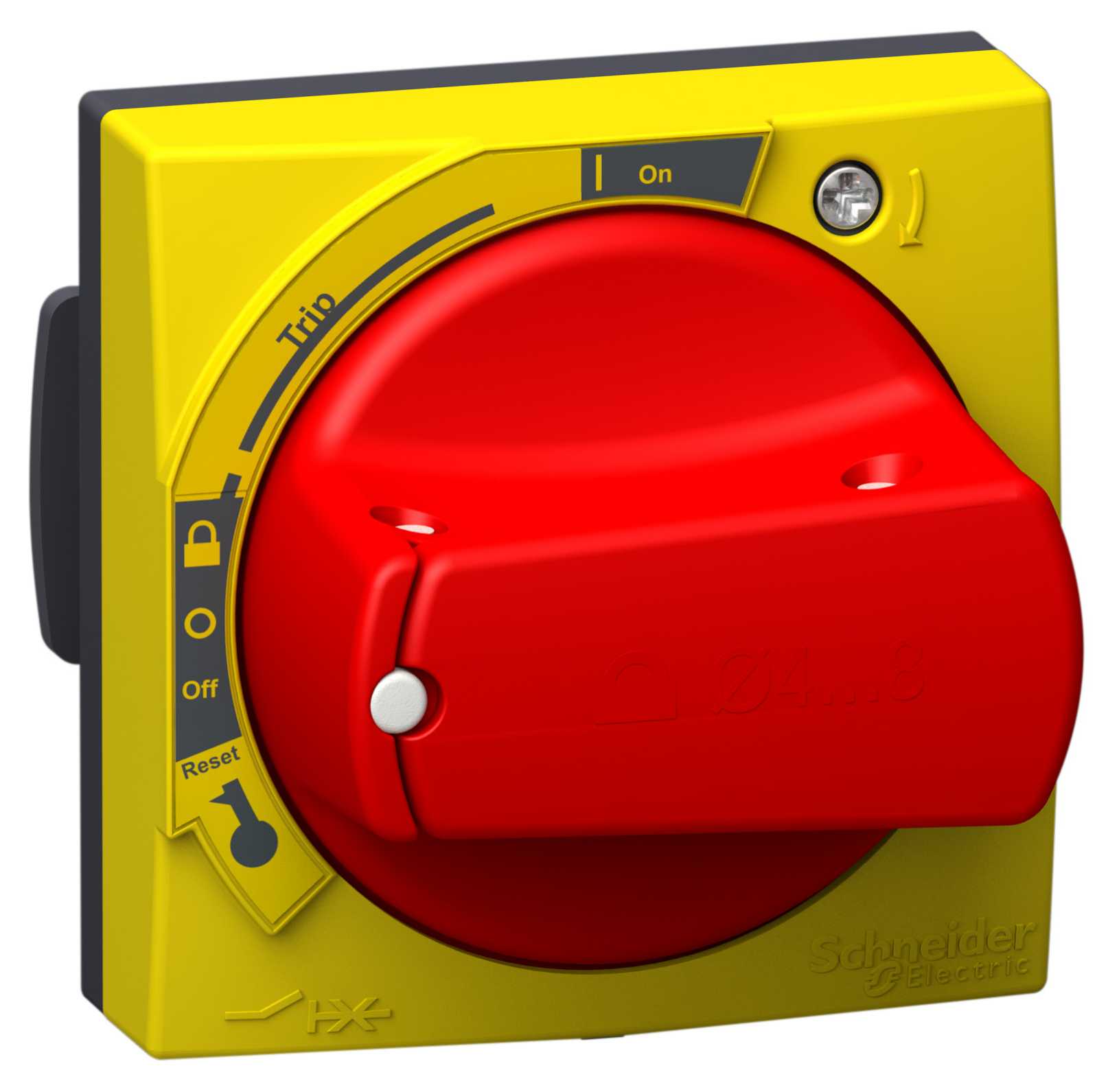 Telemecanique - GVAPR54 Vendergrep rød IP54