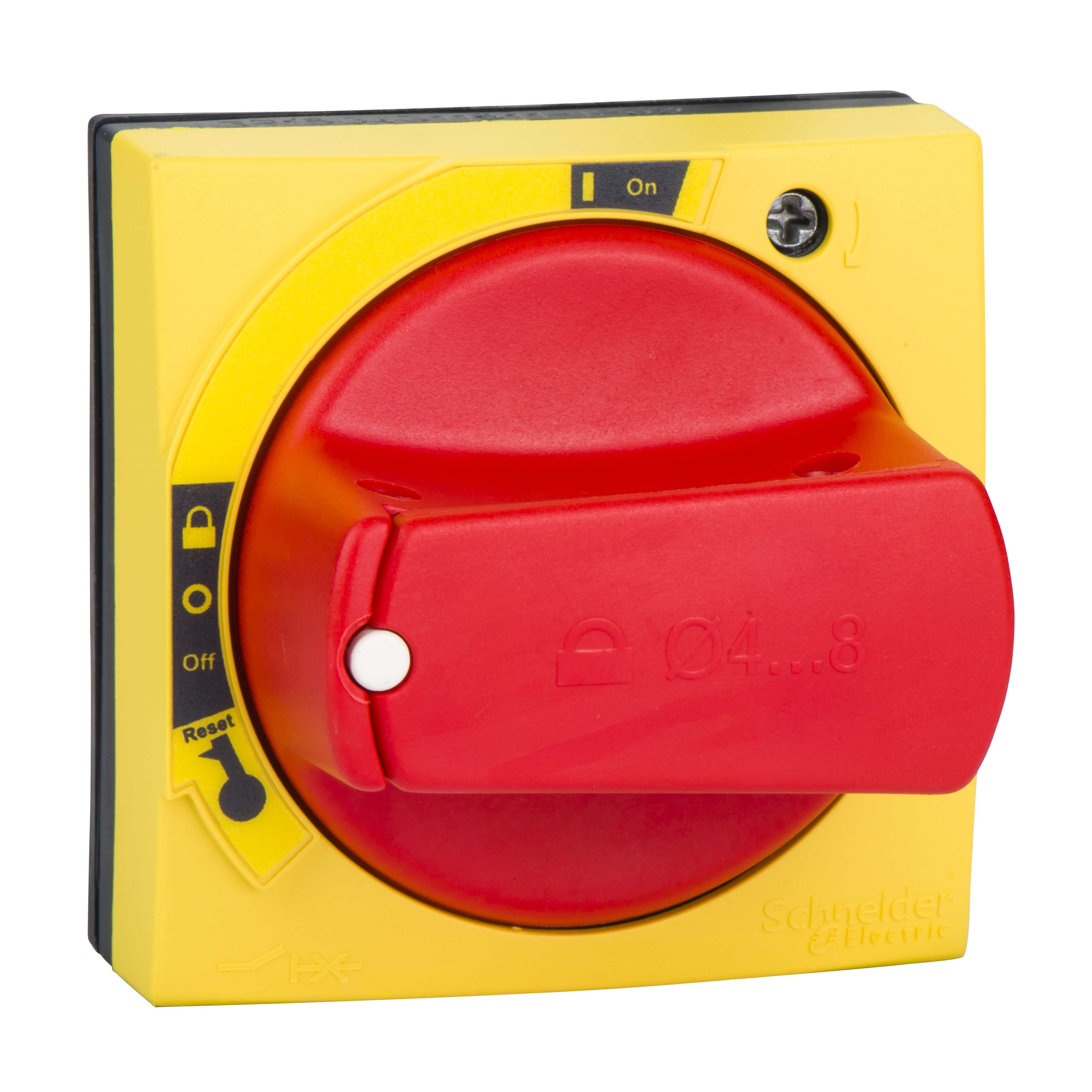 Telemecanique - TeSys GV2 & TeSys GV3 & TeSys U - Vender - IP65- rød