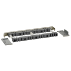 Schneider Electric - Skinneholder, horisontal for 10mm, Dybde 600, 115mm senter faseavstand