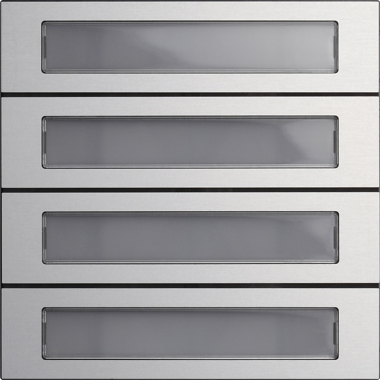 GIRA - Ringeknappmodul 4k System 106 aluminium