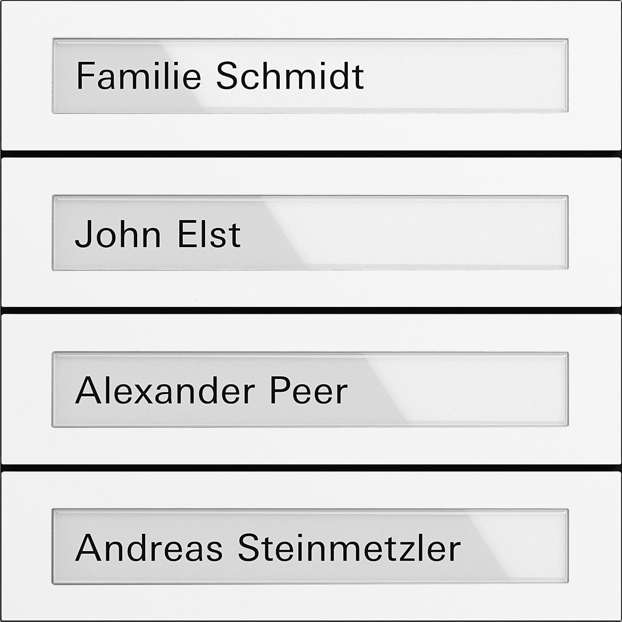 GIRA - Ringeknappmodul 4k System 106 hvit