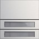 GIRA - Ringeknappmodul 2k System 106 aluminium