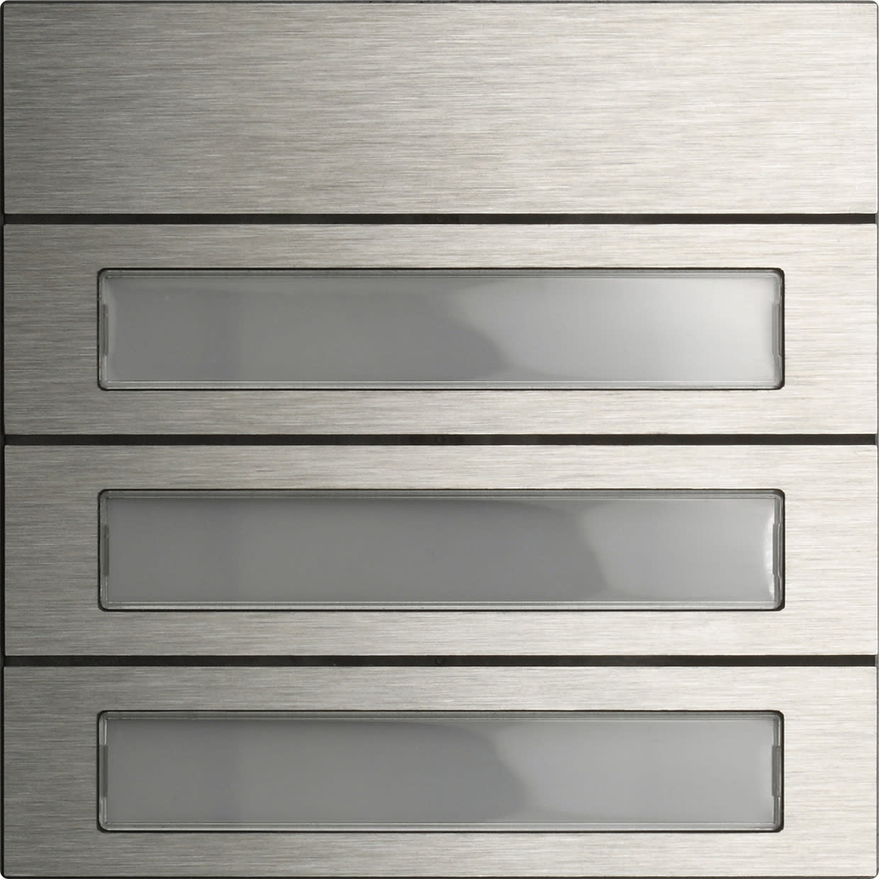 GIRA - Ringeknappmodul 3k System 106 edelstål