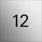 GIRA - Infomodul for dørstasjon System 106 aluminium