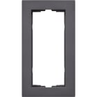 GIRA - Ramme E2 Flat montering Antrasitt 2 hulls ramme uten midtdeler
