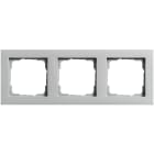 GIRA - Ramme E2 aluminium 3 hull