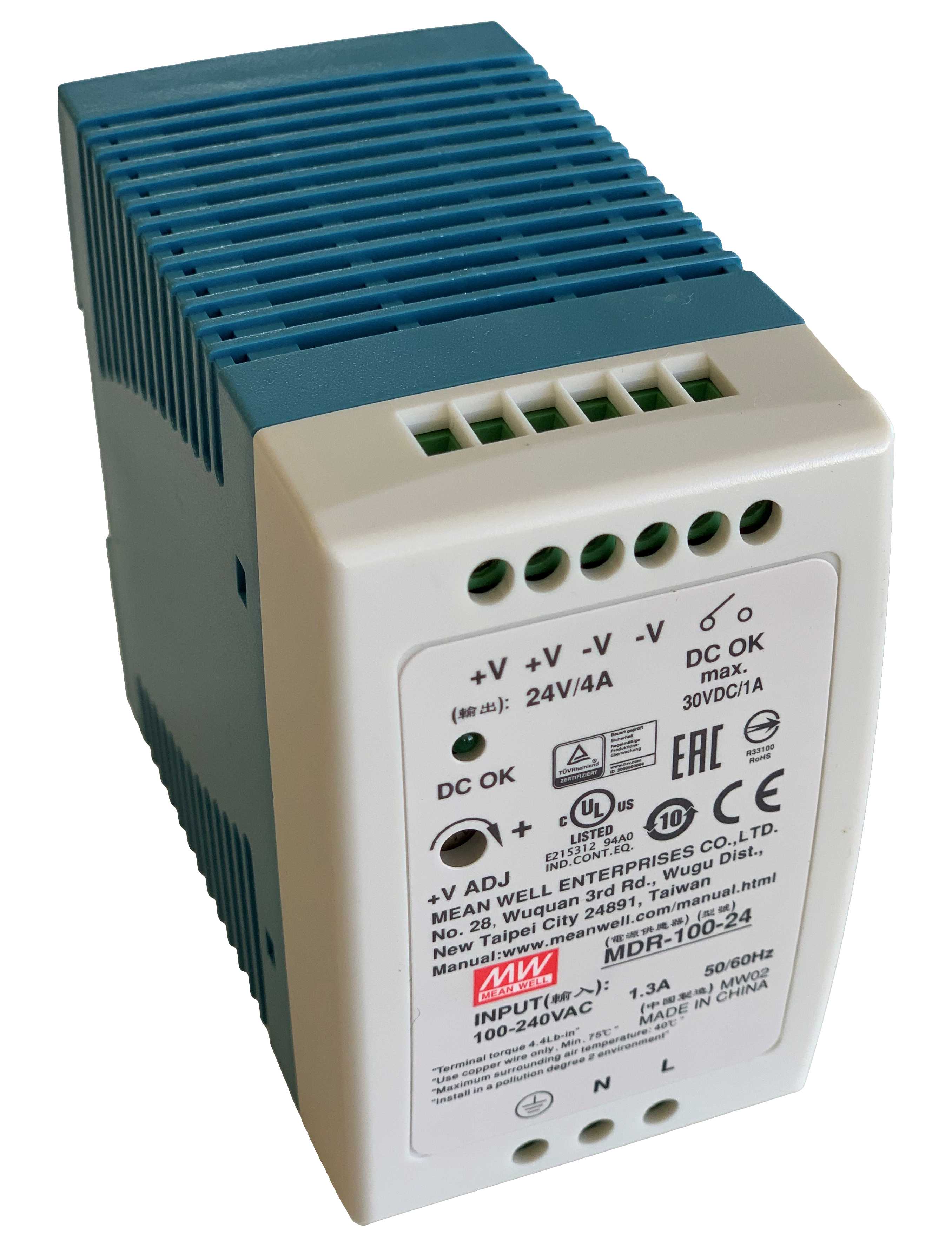 Function - Strømforsyning DINFLEX 24VDC/2,1A