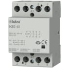 Iskra - Installasjonskontaktor 4 polt, 63 A, 230 V AC/DC spole