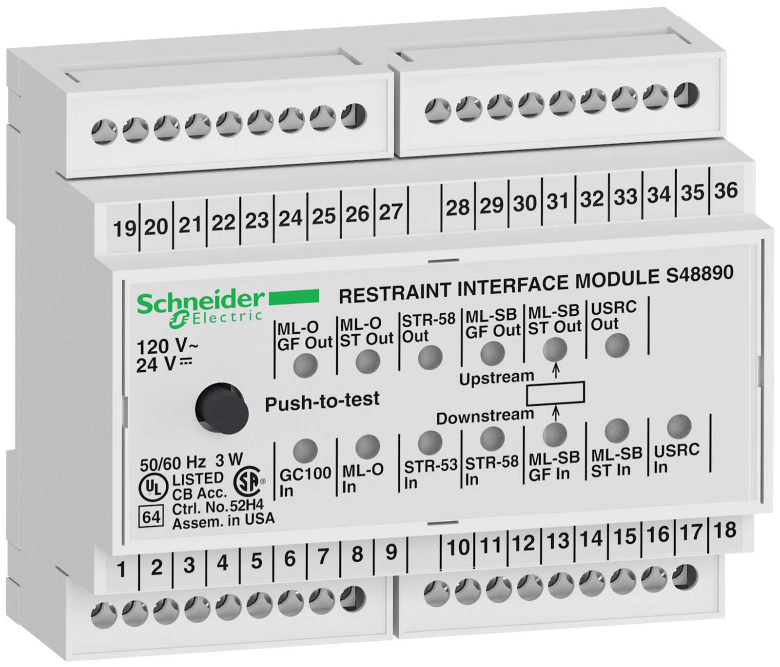 Schneider Electric - RIM modul 120 V AC
