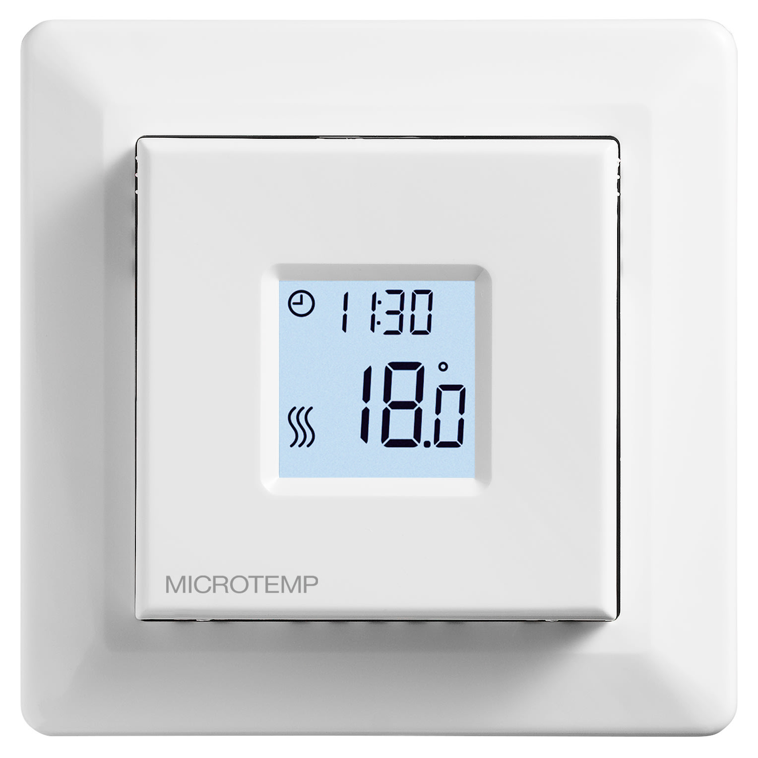 Function - TERMOSTAT MICROTEMP MTCP2 HVIT PROSJEKT 50 PKN (pris pr stk)