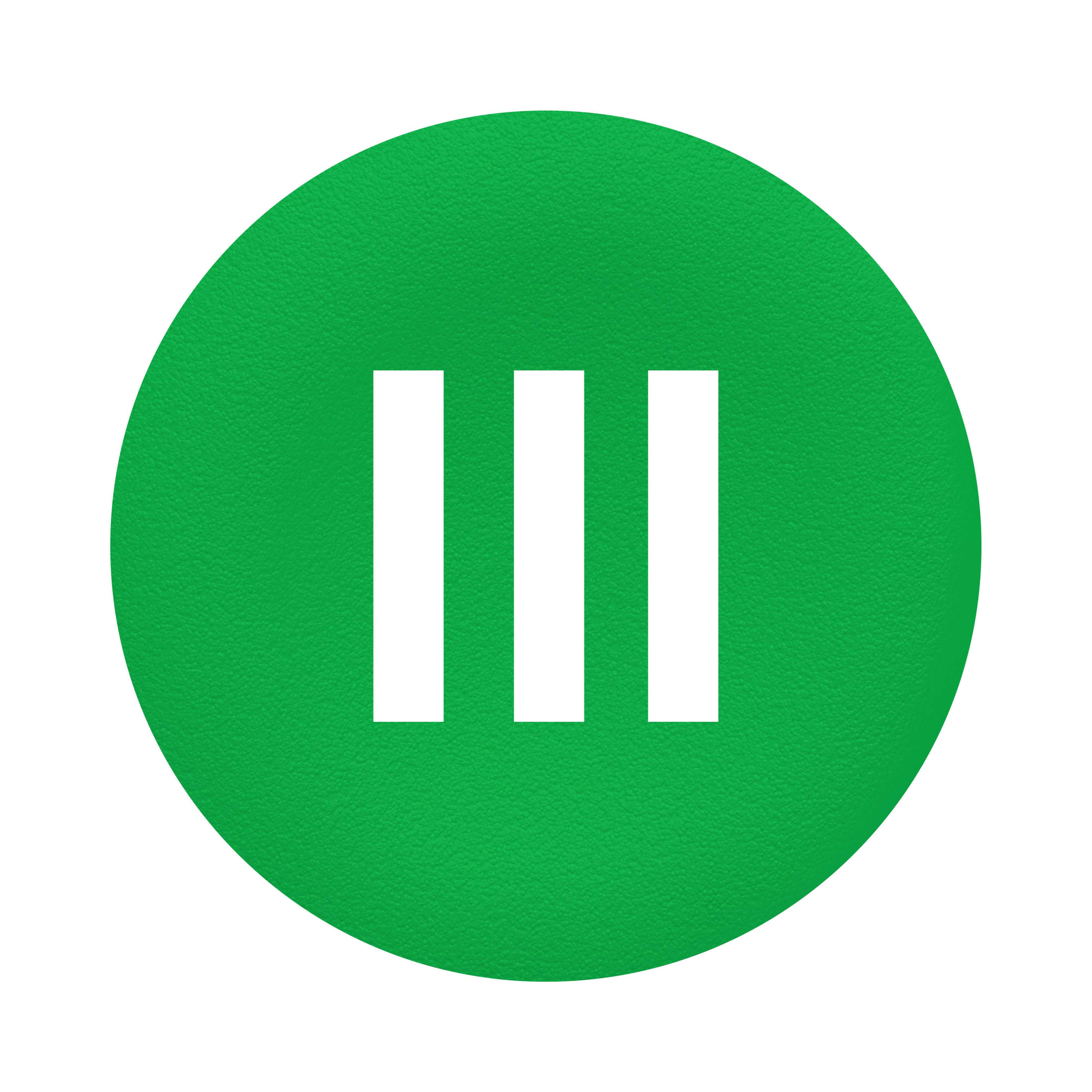 Schneider Electric - Trykknapphette flush grønn