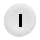 Schneider Electric - Trykknapphette flush hvit