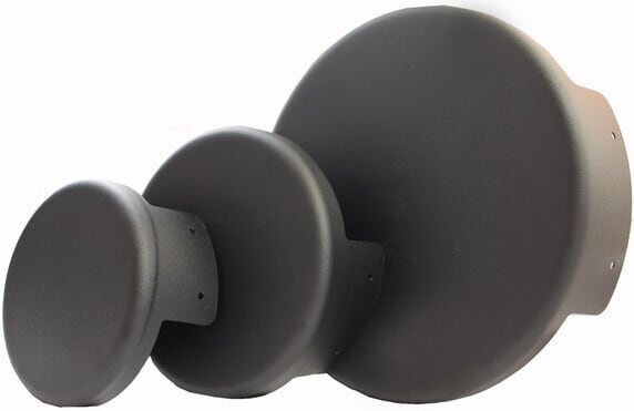 Melbye - Topphette 280mm Med ører for AUS280