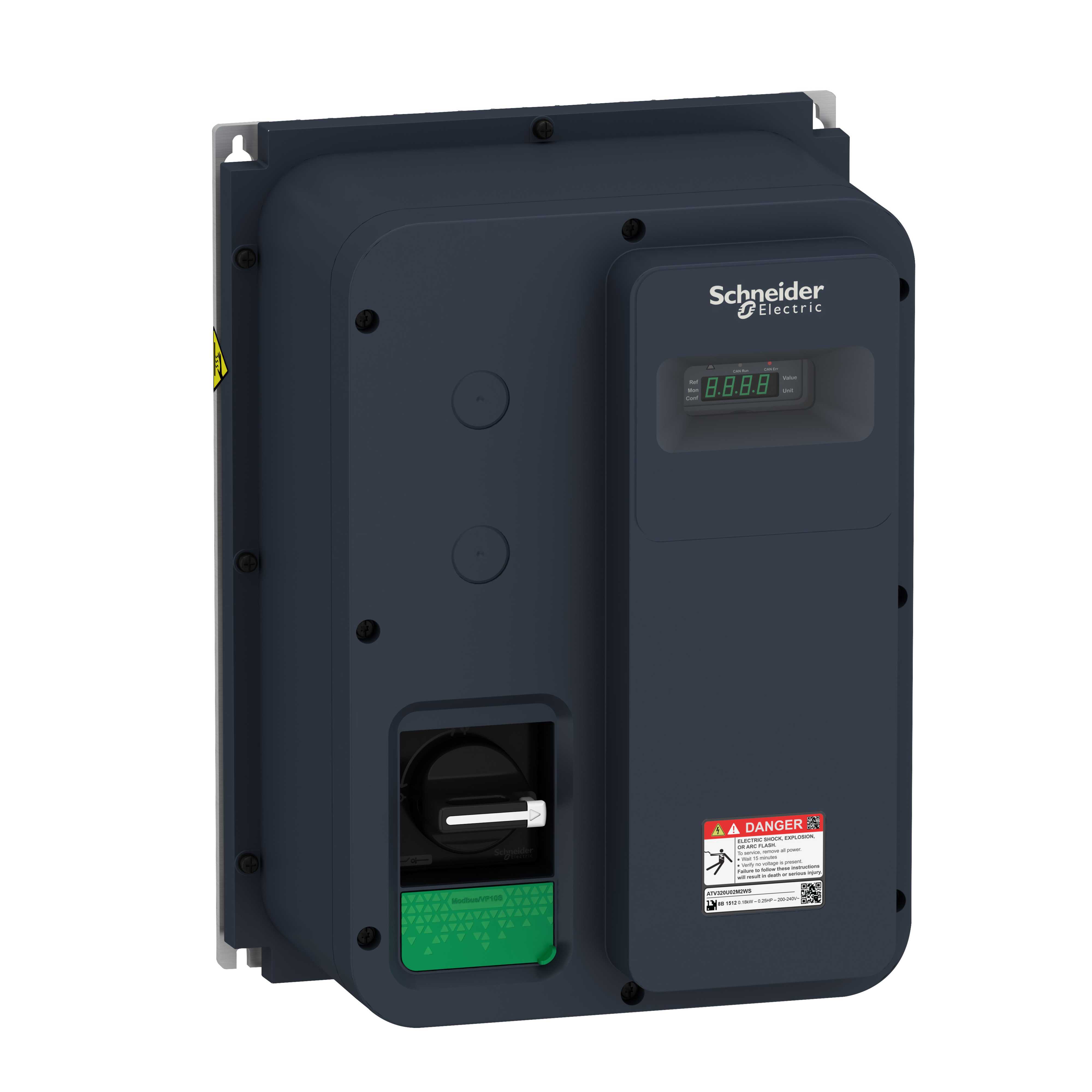 Schneider Electric - ATV320 0,55kW, 240V  IP65
