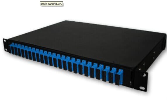 Melbye - ODF 19 1U 24F 12xSCD/UPC adp