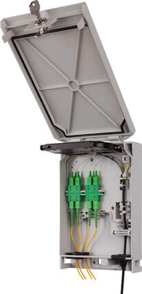 Melbye - ORM5 veggboks 2xSCD/LCQ IP54