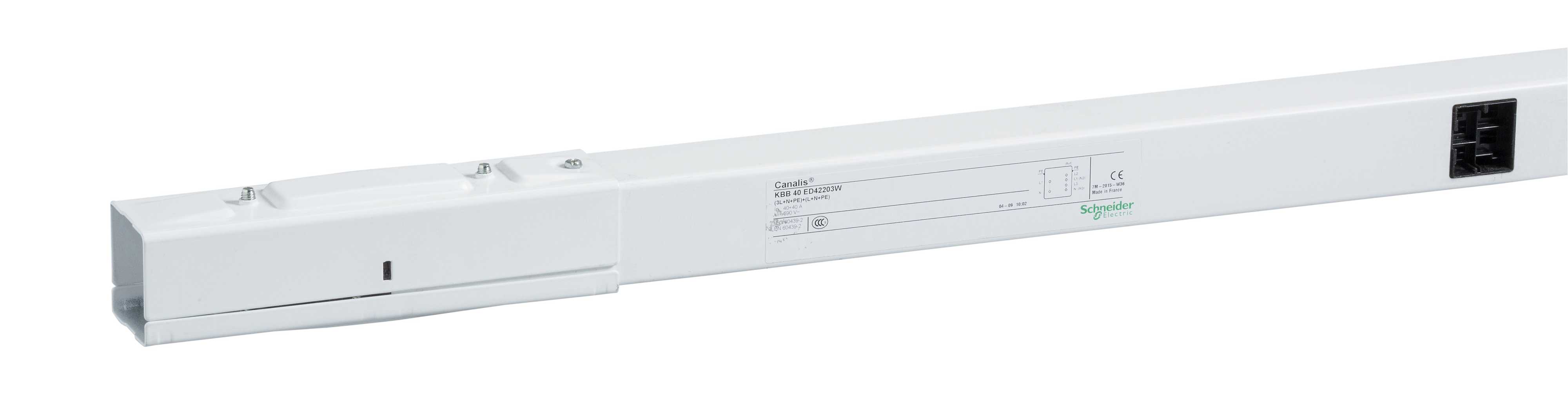 Schneider Electric - SKINNE 40A 2M 3L+N 2UT W