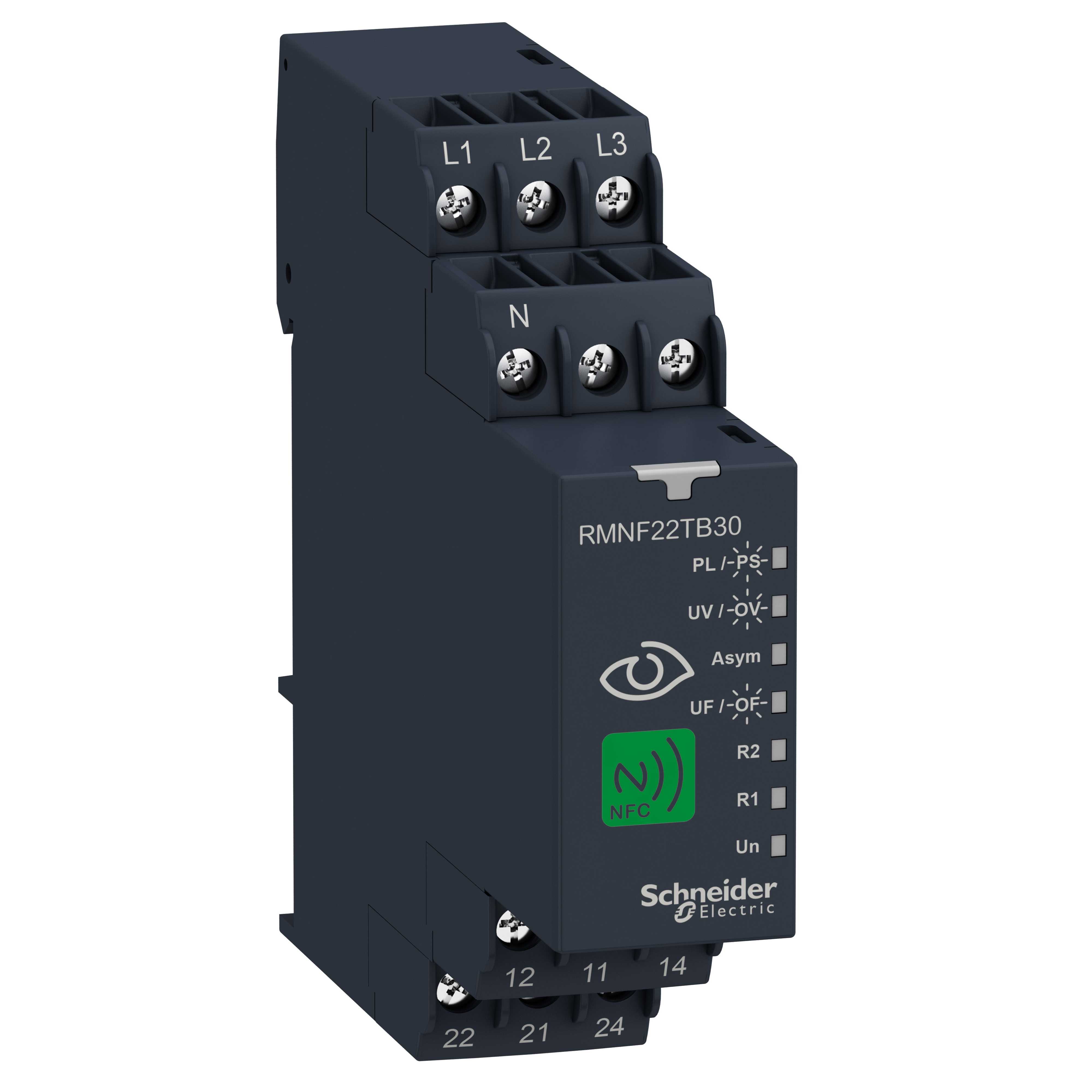 Schneider Electric - Kontrollrelé NFC 3x230-400V