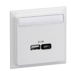 Schneider Electric - CYB USB A+C 21W PD PPS Hvit