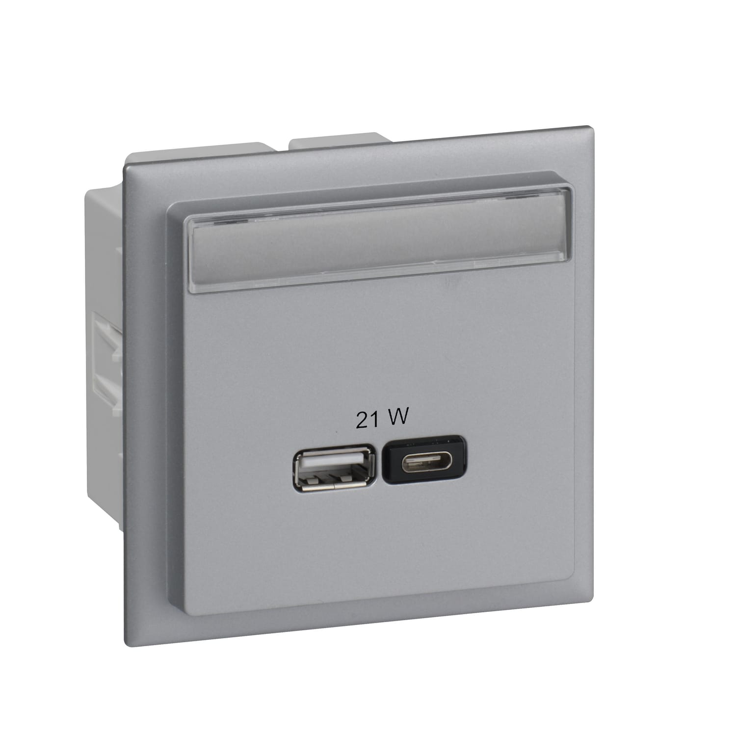 Schneider Electric - CYB USB A+C 21W PD PPS Alumin