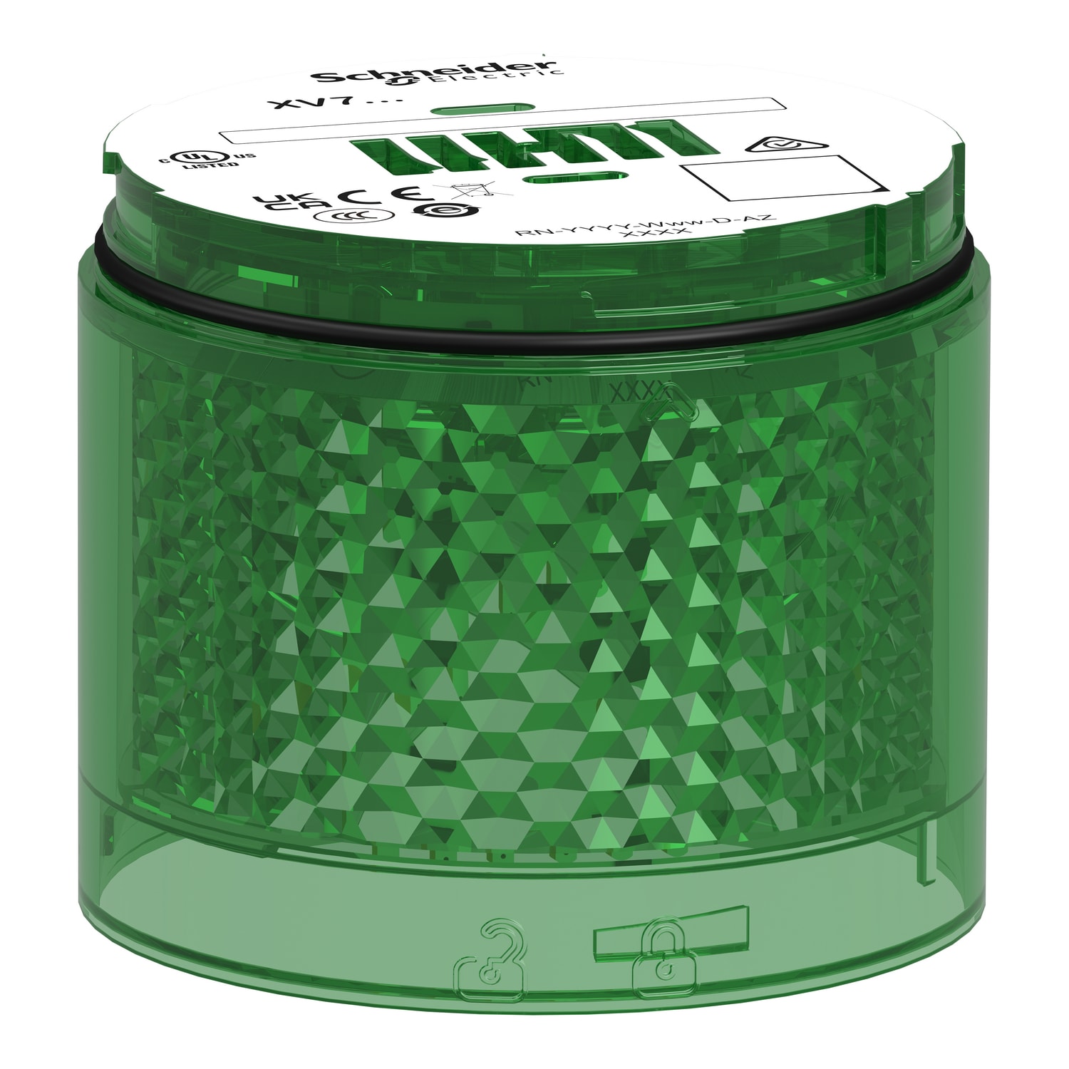 Schneider Electric - Lysenhet med blinkende LED i