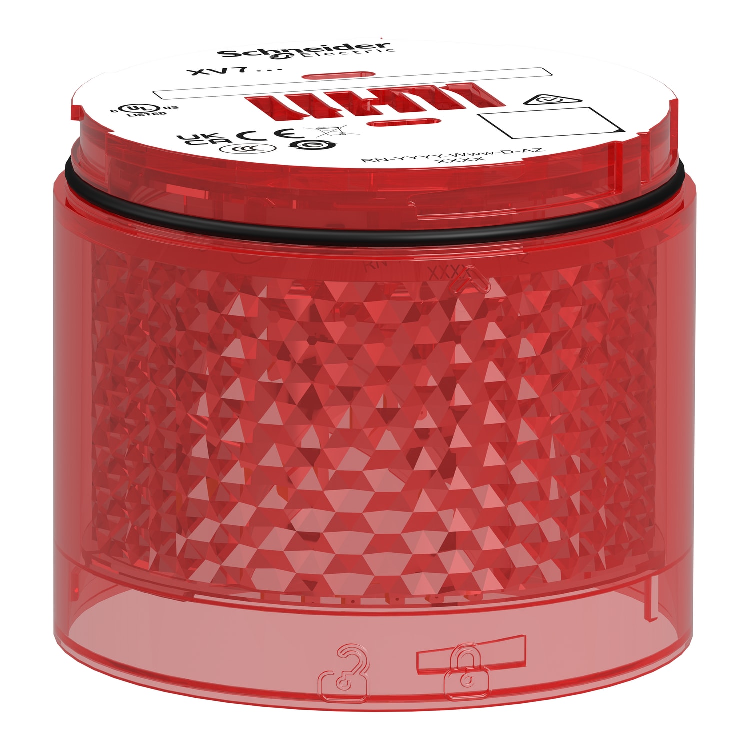 Schneider Electric - Lysenhet med blinkende LED i