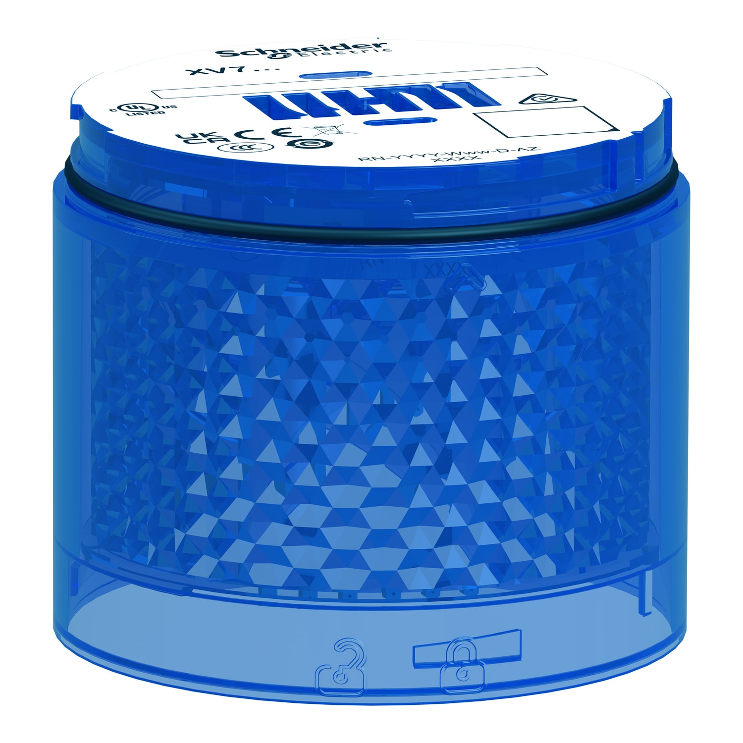 Schneider Electric - Lysenhet med blinkende LED i