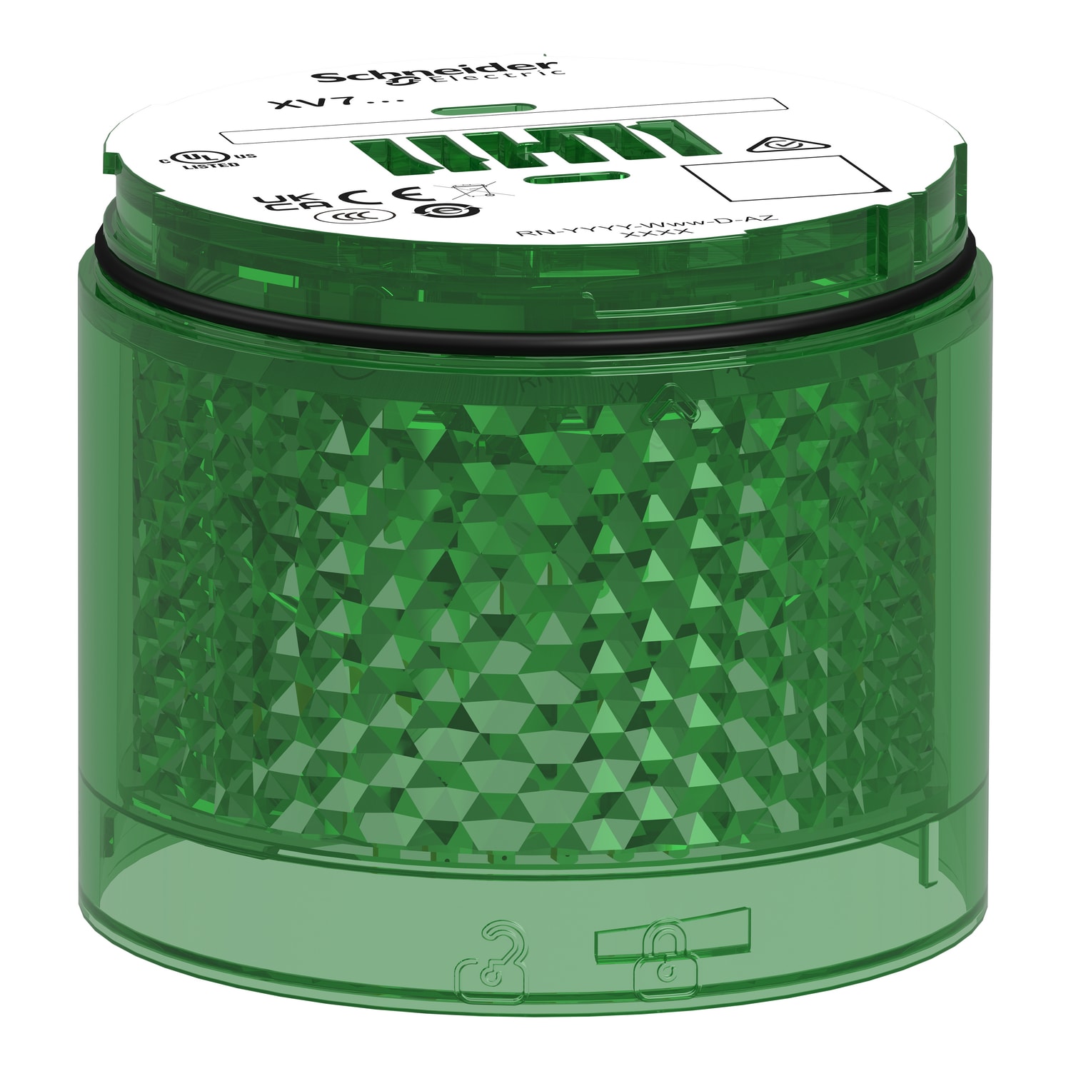 Schneider Electric - Lysenhet med 2J blits LED i g