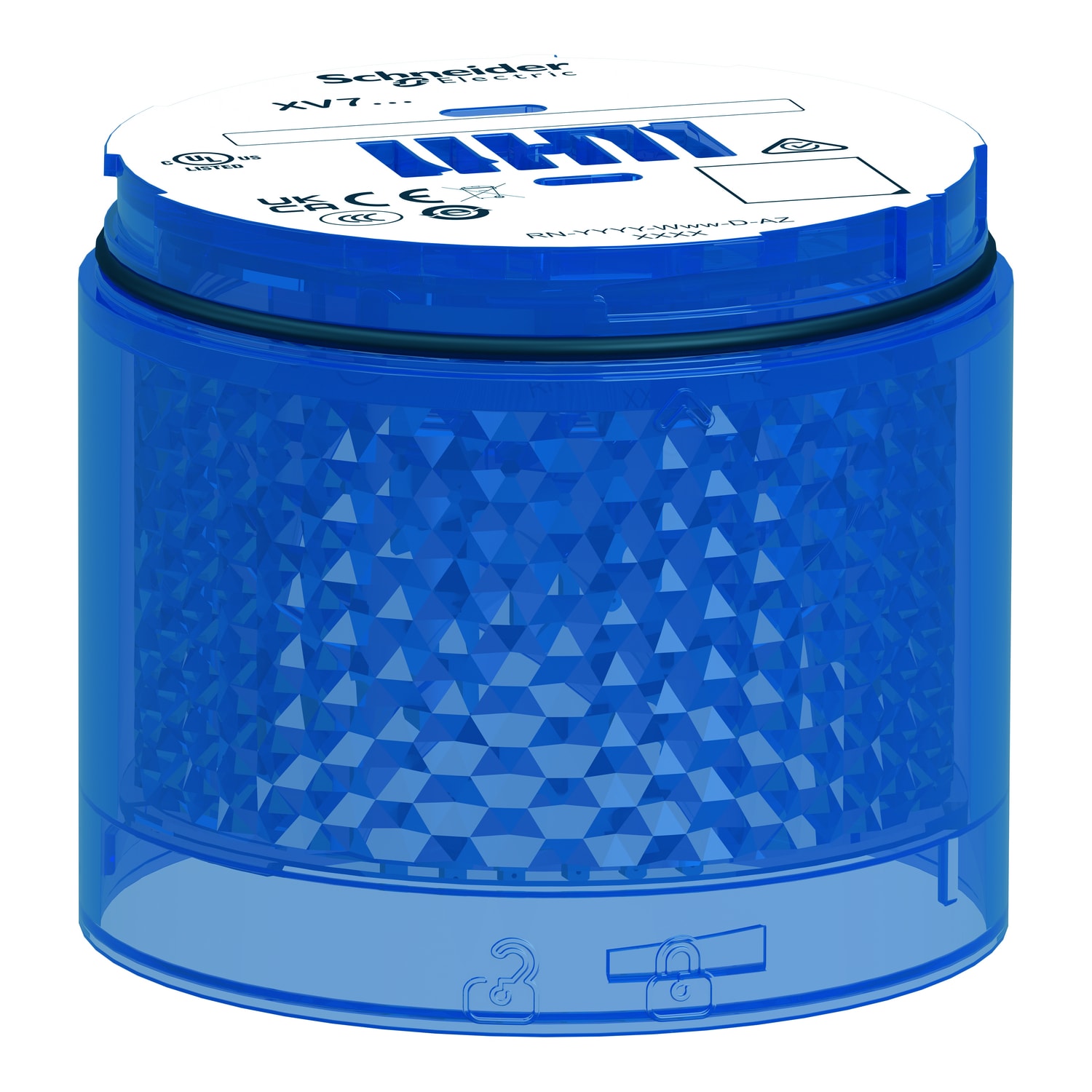 Schneider Electric - Lysenhet med 2J blits LED i b