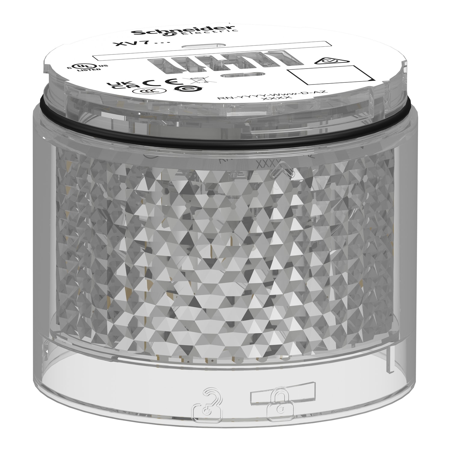 Schneider Electric - Lysenhet med 2J blits LED i h