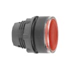 Schneider Electric - Lystrykknapp rød m/lysring LED RING FOR PROT.LED RØD