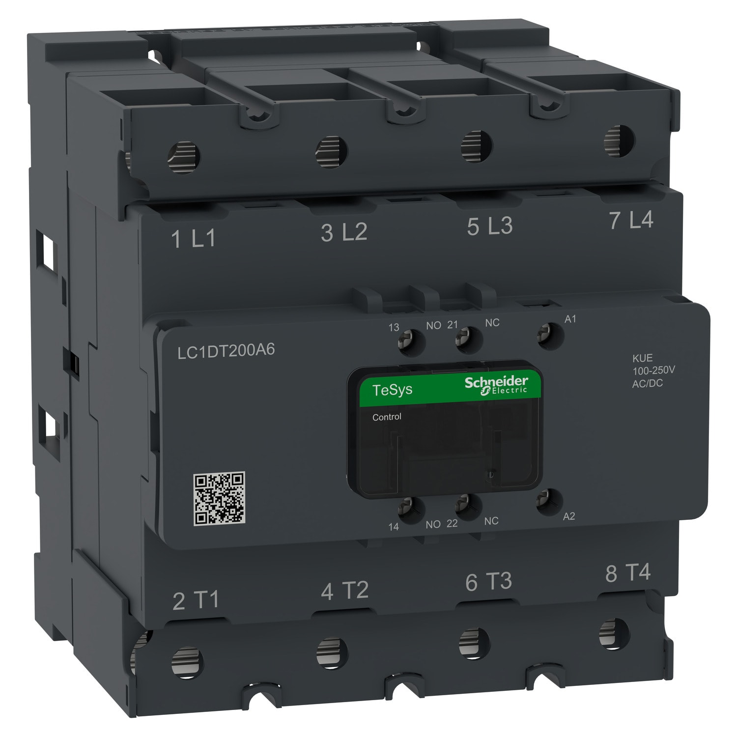 Schneider Electric - Kontaktor Deca 200A 4P 100-25