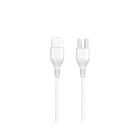 Hide-a-lite - Flexline Mellomkabel Rett 3m Hvit