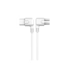 Hide-a-lite - Flexline Mellomkabel 90° 3m Hvit