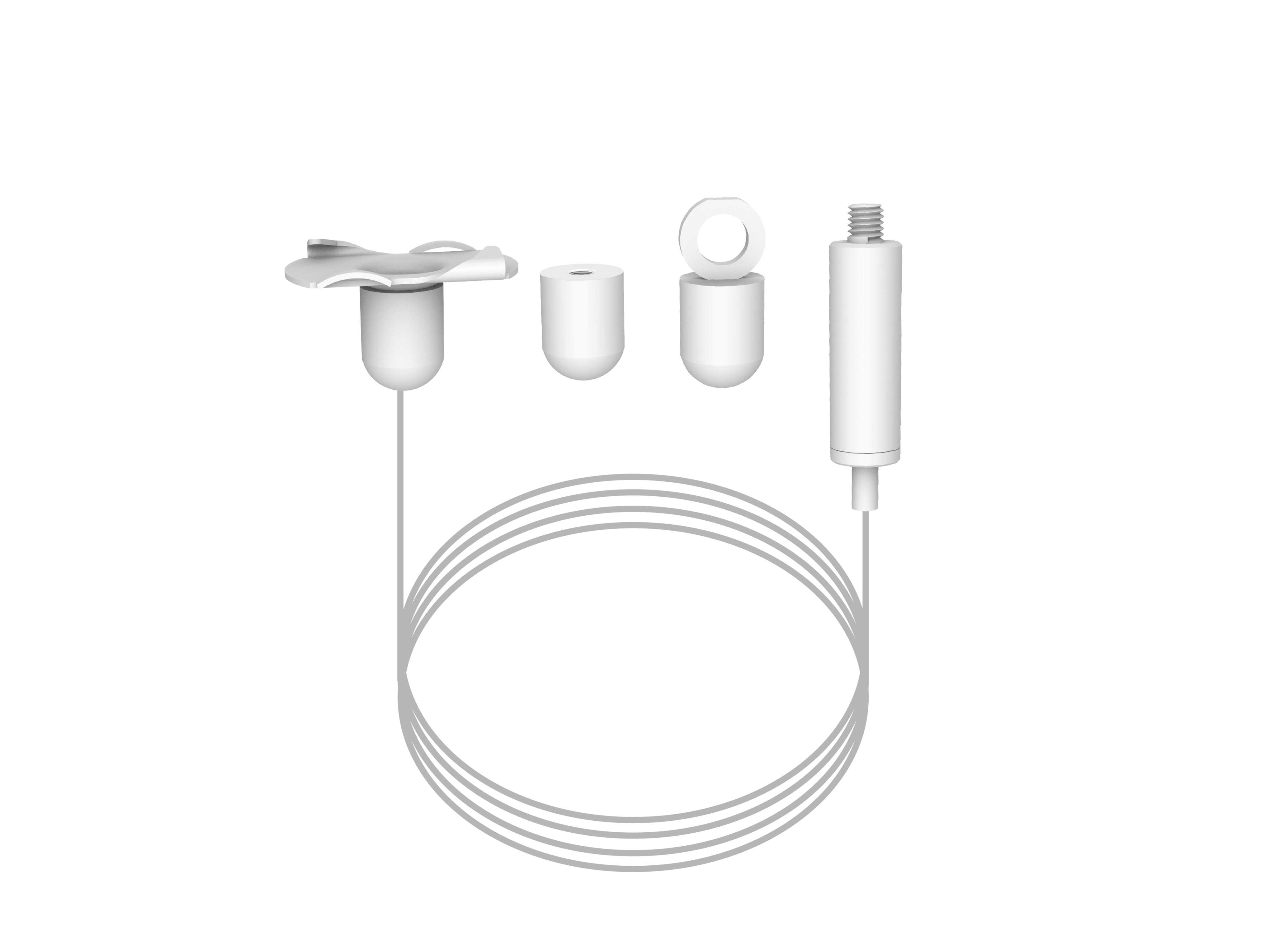 Hide-a-lite - Flexline Nedpendlingssett Hvit