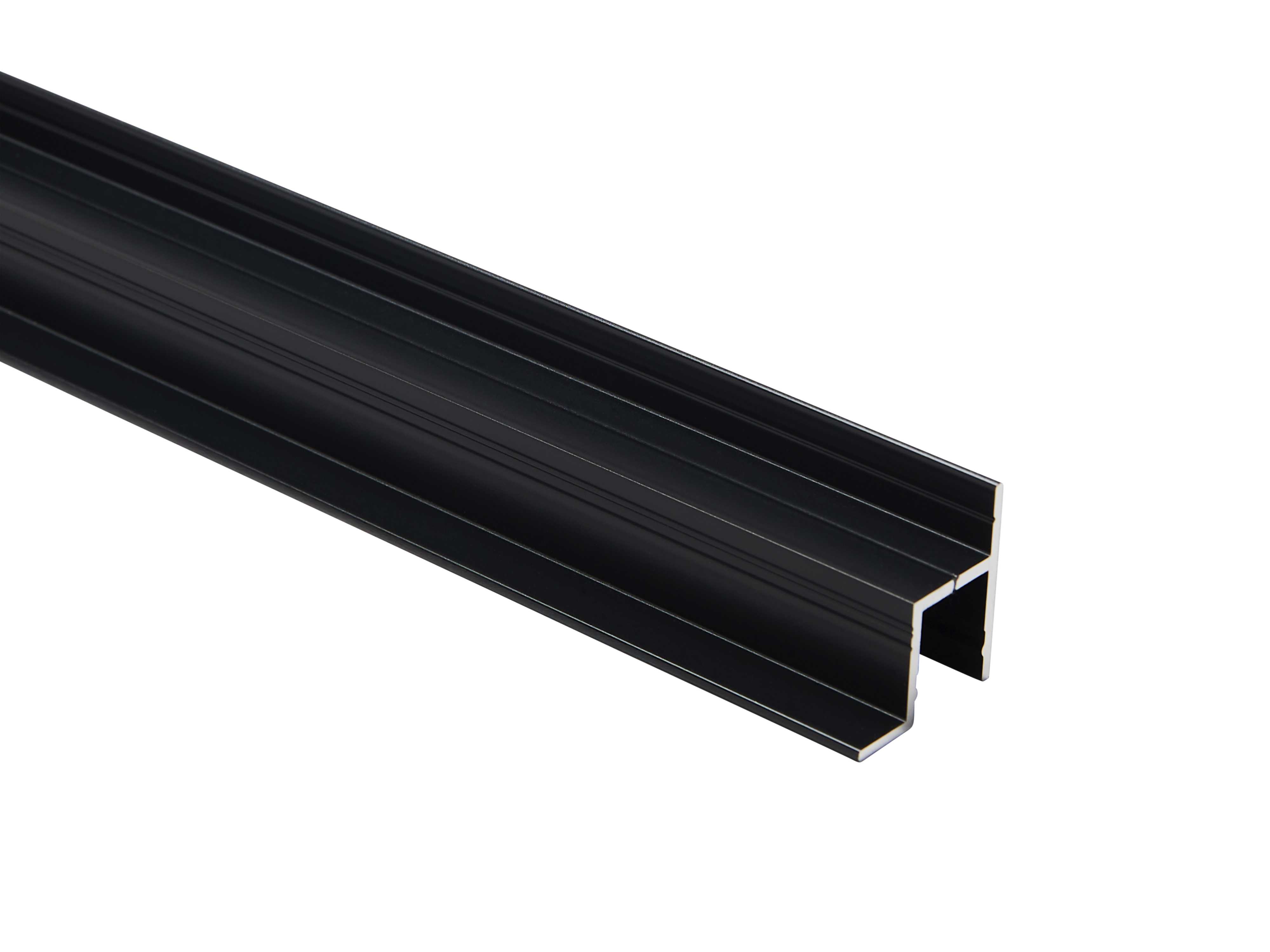 Hide-a-lite - Profil Hidden Svart 2m