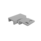 Hide-a-lite - Vinkelfeste Profil 19mm Alu 2 stk