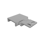 Hide-a-lite - Vinkelfeste Profil 27-32mm Alu 2 stk