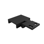 Hide-a-lite - Vinkelfeste Profil 27-32mm Svart 2 stk