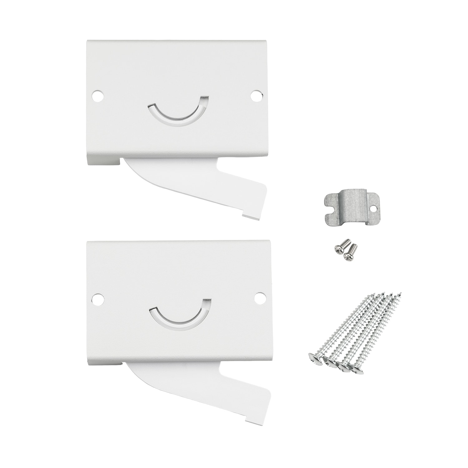 SG Armaturen - LINEAL 80 SURFACE BRACKET HVIT