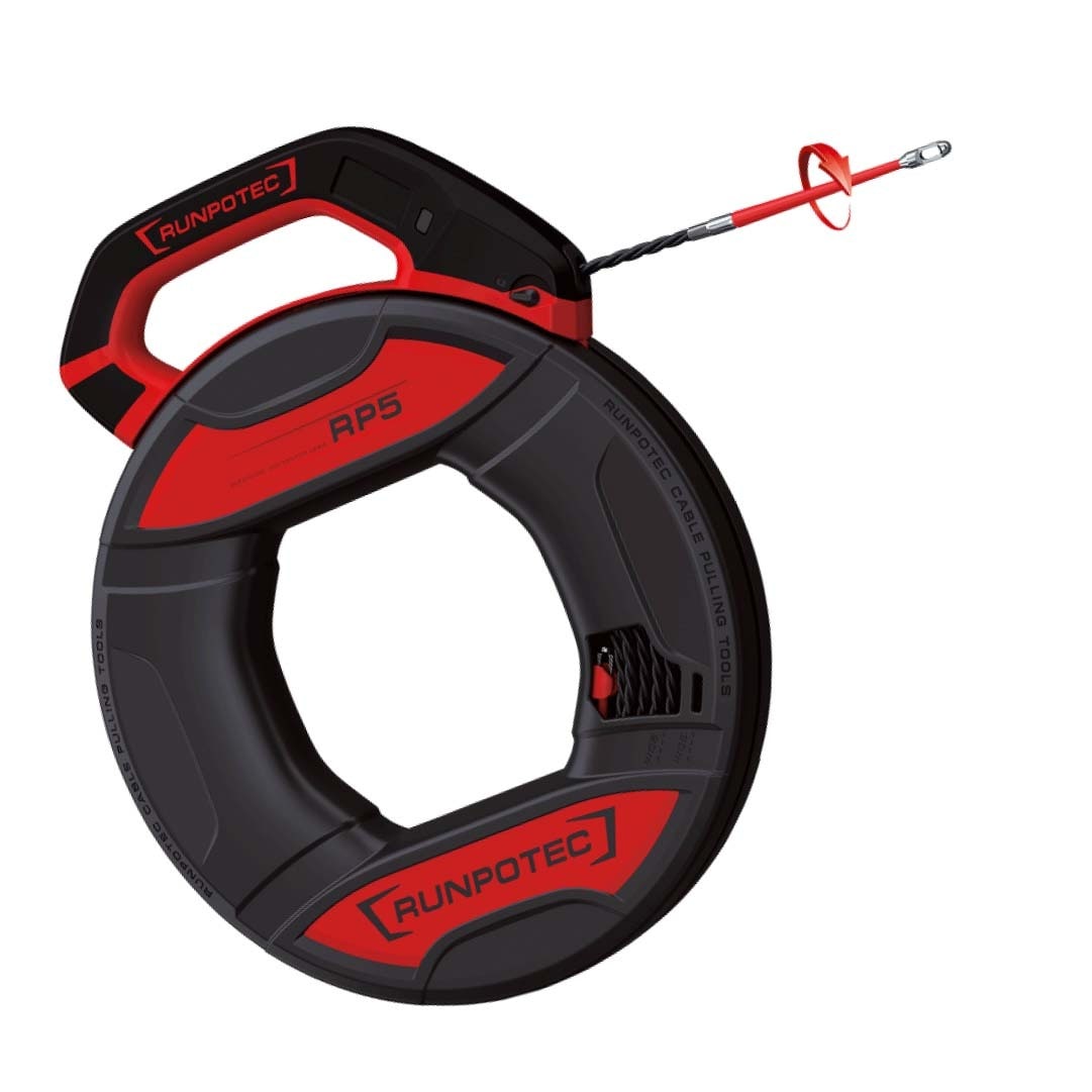 Runpotec - Trekkefjær Runpo5 30m trippel nylon trekkefjær i kasset