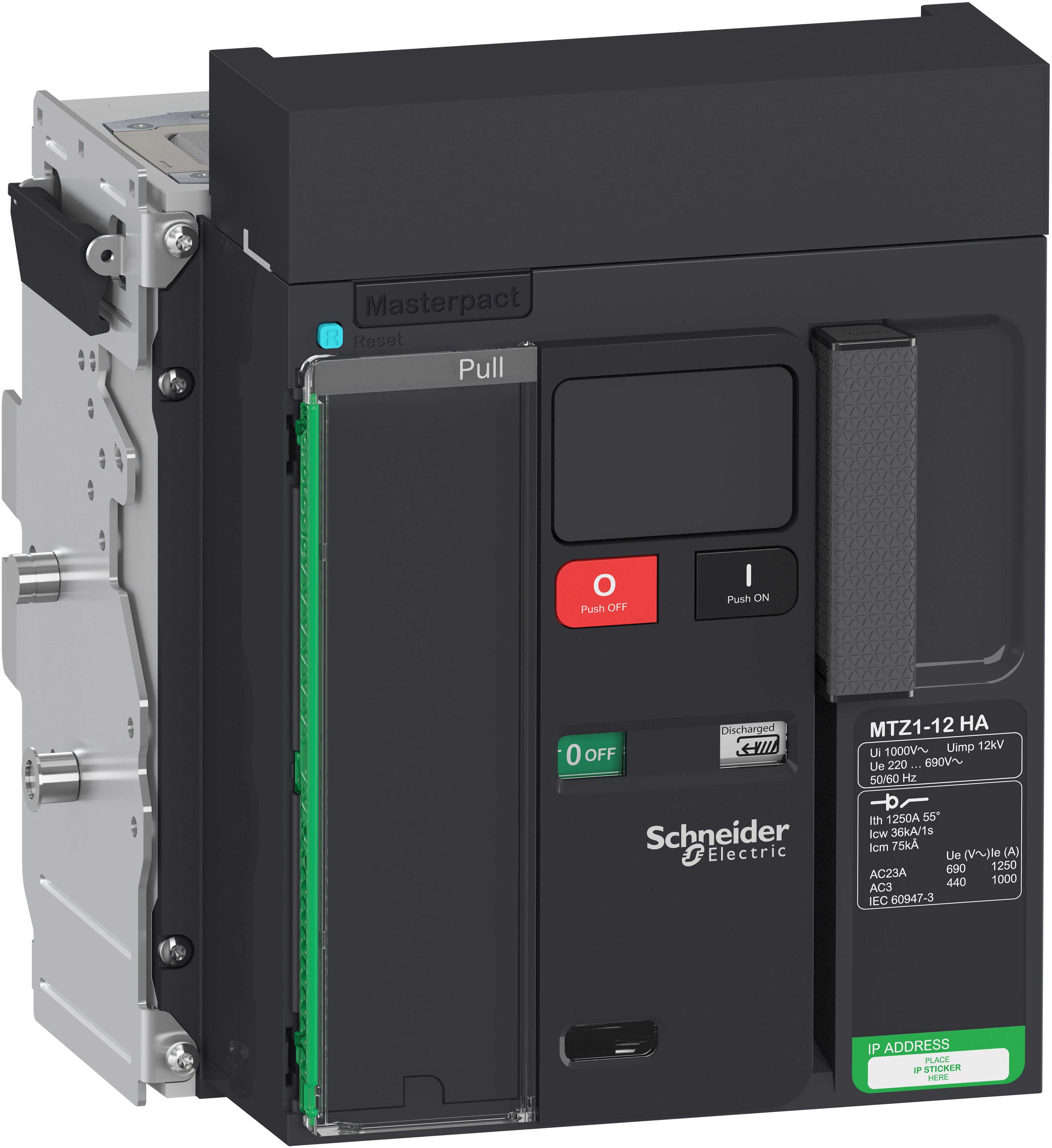 Schneider Electric - LV847254 Lastbr MTZ1 12HA 1250A 3p uttr