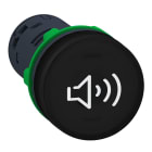 Schneider Electric - Lydgiver for Ø22 mm hull uten lys og konstant eller pulserende tone 90dB ved 0,1m 24VAC/DC
