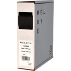 Melbye - Krympeslange Sort 24-8mm spoleboks 3m